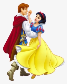 Snow White Prince Charming Rapunzel Seven Dwarfs Disney - Snow White And Prince Charming Disney, HD Png Download, Free Download