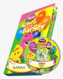 My Party With Barney Personalized, HD Png Download, Free Download