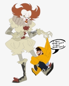 “yeah But The Derp Clown Got Your Arm ” that’d Be Me - Pennywise Derp, HD Png Download, Free Download