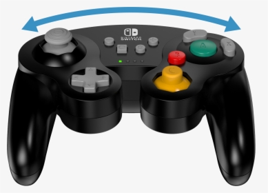 Black Wired Powera Gamecube Controller C Stick, HD Png Download, Free Download