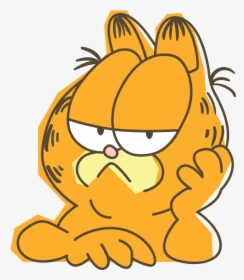 Garfield Line Messaging Sticker, HD Png Download, Free Download