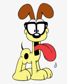 Garfield Odie Draw Cutecutedog Cuteanimals - Odie Garfield, HD Png Download, Free Download