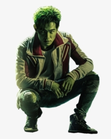Beast Boy Png - Beast Boy Titans Outfit, Transparent Png, Free Download