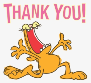 Garfield Line Messaging Sticker - Thank You For Participating In Employee Survey, HD Png Download, Free Download