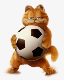 Garfield Football - Transparent Transparent Background Garfield, HD Png Download, Free Download