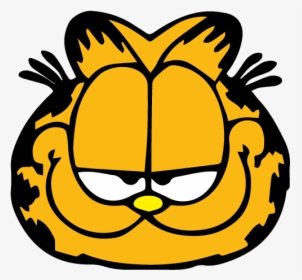Pawprint Clipart Garfield - Garfield Black And White, HD Png Download, Free Download
