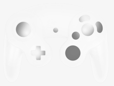 White Gamecube Shell - Game Controller, HD Png Download, Free Download