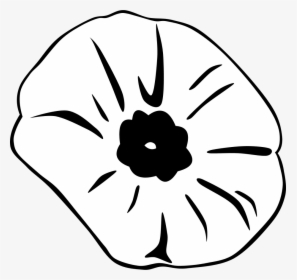 Remembrance - Clipart - Remembrance Day Poppy Drawing, HD Png Download, Free Download
