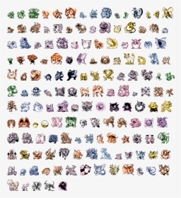 Colored Pokemon Red Blue Sprites, HD Png Download, Free Download