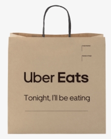 Uber Eats Delivery Bag Paper, HD Png Download, Free Download
