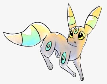 Pastel Umbreon - Cartoon, HD Png Download, Free Download