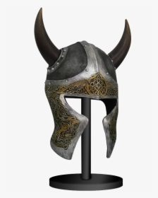 Viking Helmet Sculpture - Ancient Viking Helmet, HD Png Download, Free Download