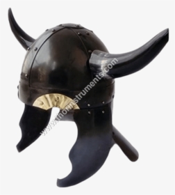 Viking Barbarian Hm259 Armor Helmet With Horns - Fish, HD Png Download, Free Download