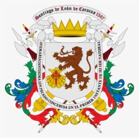 Coat Of Arms Of Venezuela - Caracas Coat Of Arms, HD Png Download, Free Download