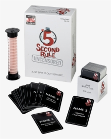 5 Second Rule Logo - 5 Second Rule Uncensored Cards, HD Png Download, Free Download