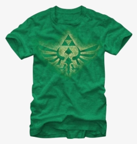 Zelda Soaring Triforce T-shirt - Active Shirt, HD Png Download, Free Download