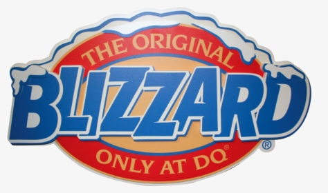 Blizzard Only At Dq Png Logo - Blizzard Ice Cream Logo, Transparent Png, Free Download