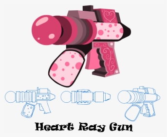 Heart Ray Gun - Design, HD Png Download, Free Download