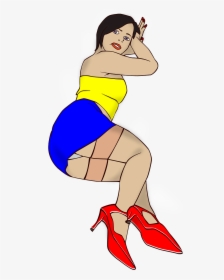 Stripper Pin Up Pin Up Girl - Transparent Strippers, HD Png Download, Free Download