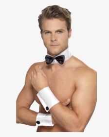 Smiffy"s Male Stripper Kit Collar Bow, Tie , Png Download - Male Stripper Bow Tie, Transparent Png, Free Download