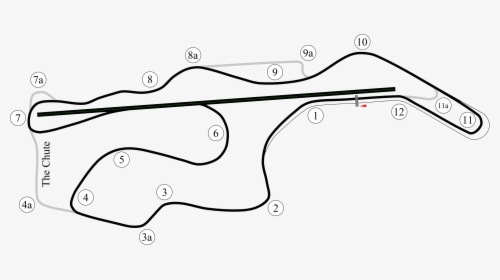 Infineon With Emphasis On Long Track - Infineon Raceway Track Map, HD Png Download, Free Download