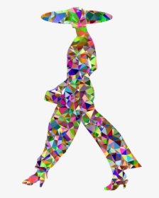 Chromatic Gem Woman Walking Clip Arts - Giraffe, HD Png Download, Free Download