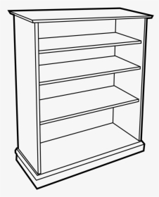 Shelf Clipart Black And White, HD Png Download, Free Download