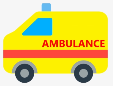File - Ambulance - Illustration Ambulance Png Yellow, Transparent Png, Free Download