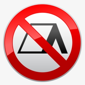 No Camping Prohibition Sign Png Clipart - No Parking Sign Transparent Background, Png Download, Free Download