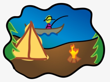 Beak,artwork,camping - Camping Clip Art, HD Png Download, Free Download