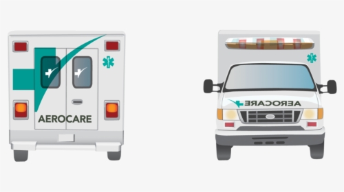 Ambulance Front & Backonly Wk 8, HD Png Download, Free Download