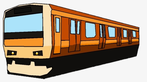 Subway Train Png - Animatate Train Hd Png, Transparent Png, Free Download