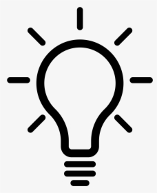 Light Bulb Png Icon - Light Bulb Icon Transparent, Png Download, Free Download