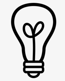 Light Bulb Outline Svg Png Icon Free Download Clipart - Light Bulb Outline Png, Transparent Png, Free Download