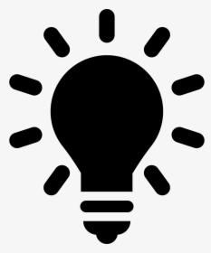 Lightbulb - Icono Lampara Png, Transparent Png, Free Download