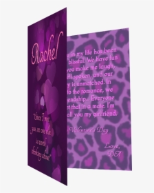 Image Of "purple Heart Cheetah - Banner, HD Png Download, Free Download