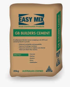 Easy Mix Builders Cement, HD Png Download, Free Download