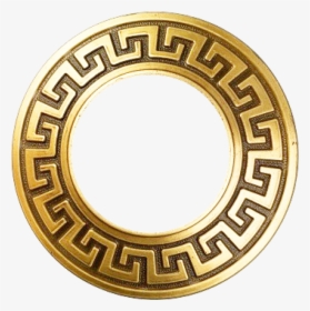 Versace Border Png - Gold Versace Logo Png, Transparent Png, Free Download