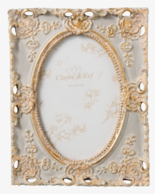 Gold/grey Ornate Frame - Picture Frame, HD Png Download, Free Download