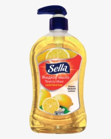 Հեղուկ Օճառ Sella Կիտրոն - Soap, HD Png Download, Free Download