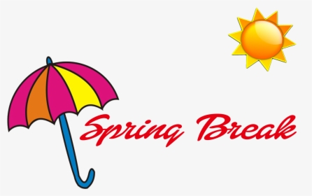 Spring Break Png Free Image Download - Umbrella, Transparent Png, Free Download