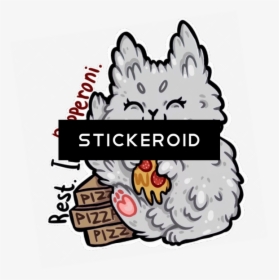 Rest In Pepperoni Pizza - Cartoon, HD Png Download, Free Download