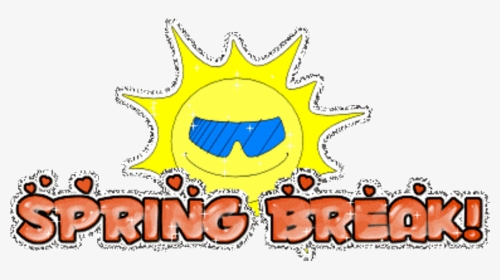 Free Spring Break Clipart - Animated Spring Break Clip Art, HD Png Download, Free Download