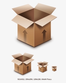 Cardboard Box Icon, HD Png Download, Free Download