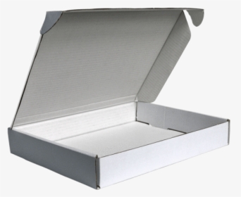 White Corrugated Cardboard Box - Box, HD Png Download, Free Download