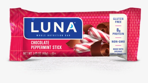 Chocolate Peppermint Stick Packaging - Peanut Butter Luna Bars, HD Png Download, Free Download