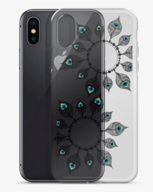 Peacock Feather Circles Iphone Case - Iphone, HD Png Download, Free Download