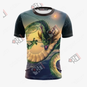 Dragon Ball Z Shenron Unisex 3d T Shirt - Dragon Balls Wallpaper Hd, HD Png Download, Free Download
