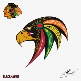Transparent Blackhawks Png - Blackhawks Logos, Png Download, Free Download
