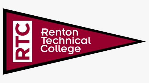 Transparent Pennant Png - Renton Technical College Pennant, Png Download, Free Download